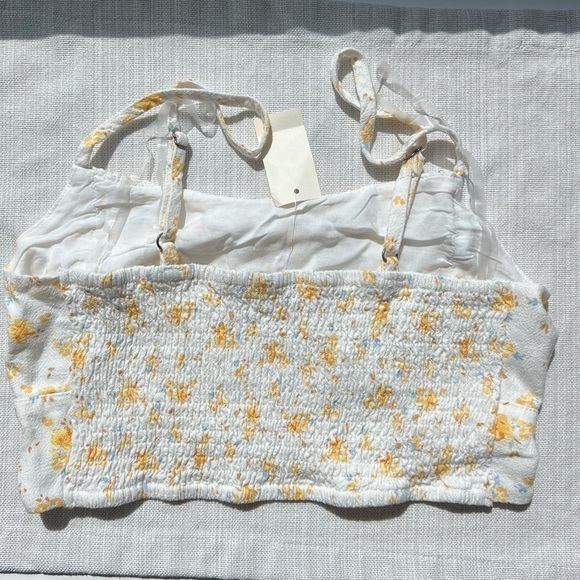 NWT Aeropostale Floral Cropped Cami Size Small - Picture 4 of 10